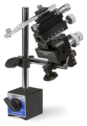 M3301R with M10 magnetic vertical stand (to be purchased separately)