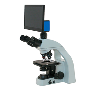 505857 Inverted Trinocular Microscope, 4K Camera with 13