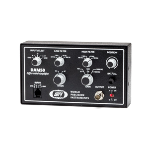 DAM50 Bio-Amplifier Front View