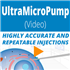 Versatile Microinjection Syringe Pump (UMP3T) for Injections in the Nanoliter to Milliliter Range